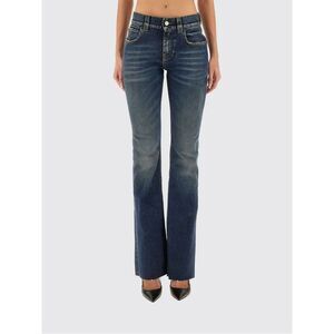 Balenciaga Jeans Woman Blue